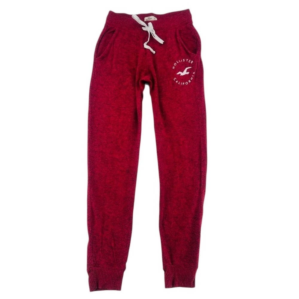 Hollister California Pink Logo Jogger Sweatpants XS